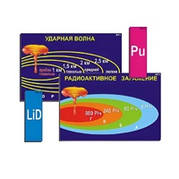 Модель-аппликация "Ядерное оружие" (ламинированная) - «globural.ru» - Богородск