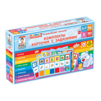 Развивающий тренажёр "Разноцветные окошки" 5-7 лет. Дополнительный набор карточек к базовому комплекту - «globural.ru» - Богородск