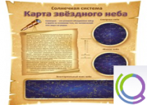 Стенд "Карта звездного неба" - «globural.ru» - Богородск